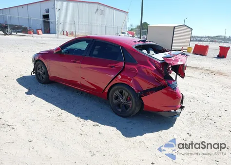 2021 Hyundai Elantra Sel из США, поврежденный, VIN KMHLM4AG2MU066127